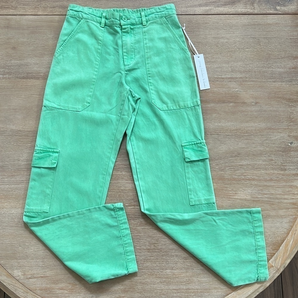 Young Fabulous & Broke YFB finlay green cargo pants xs